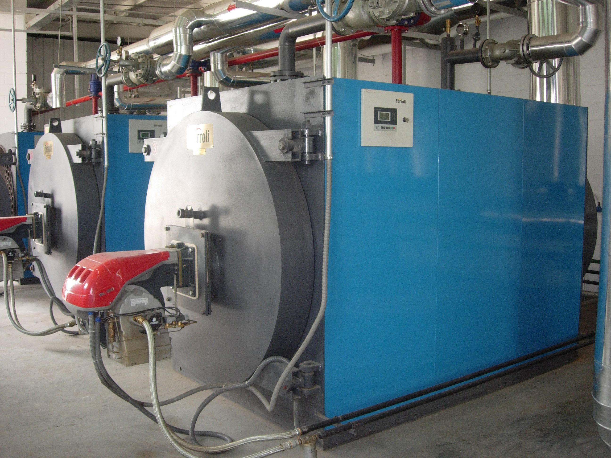 Hot water boilers