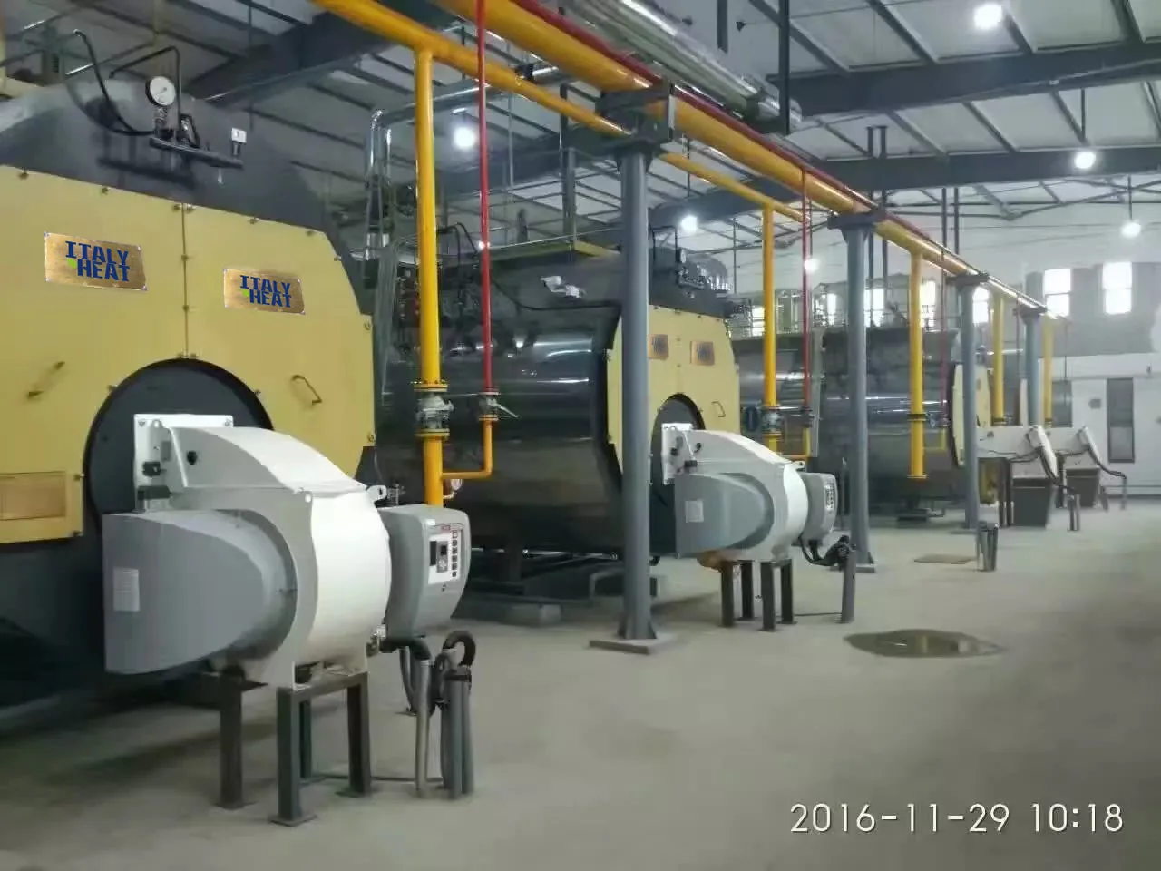 Boiler-room installation