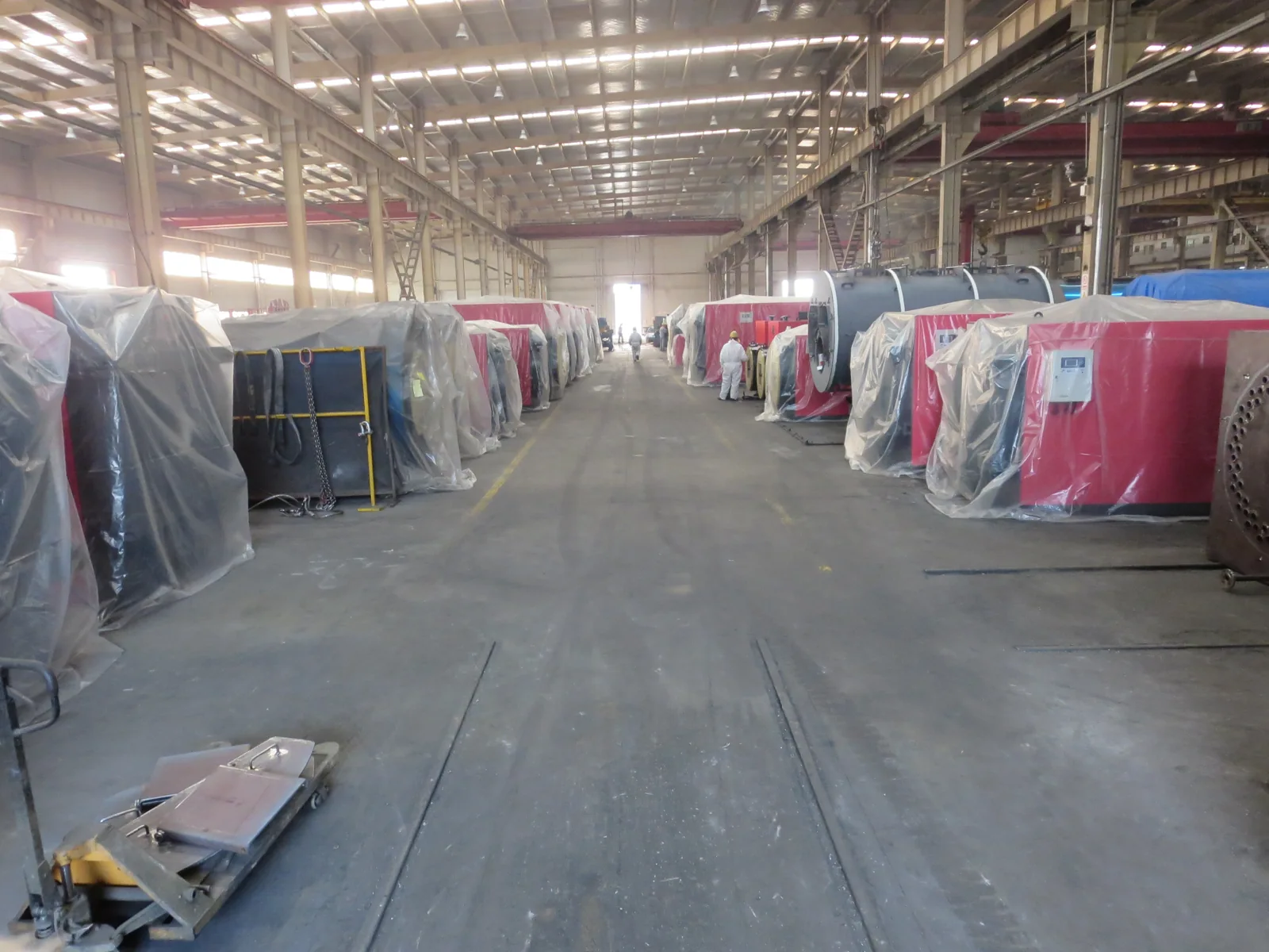 Boiler production line