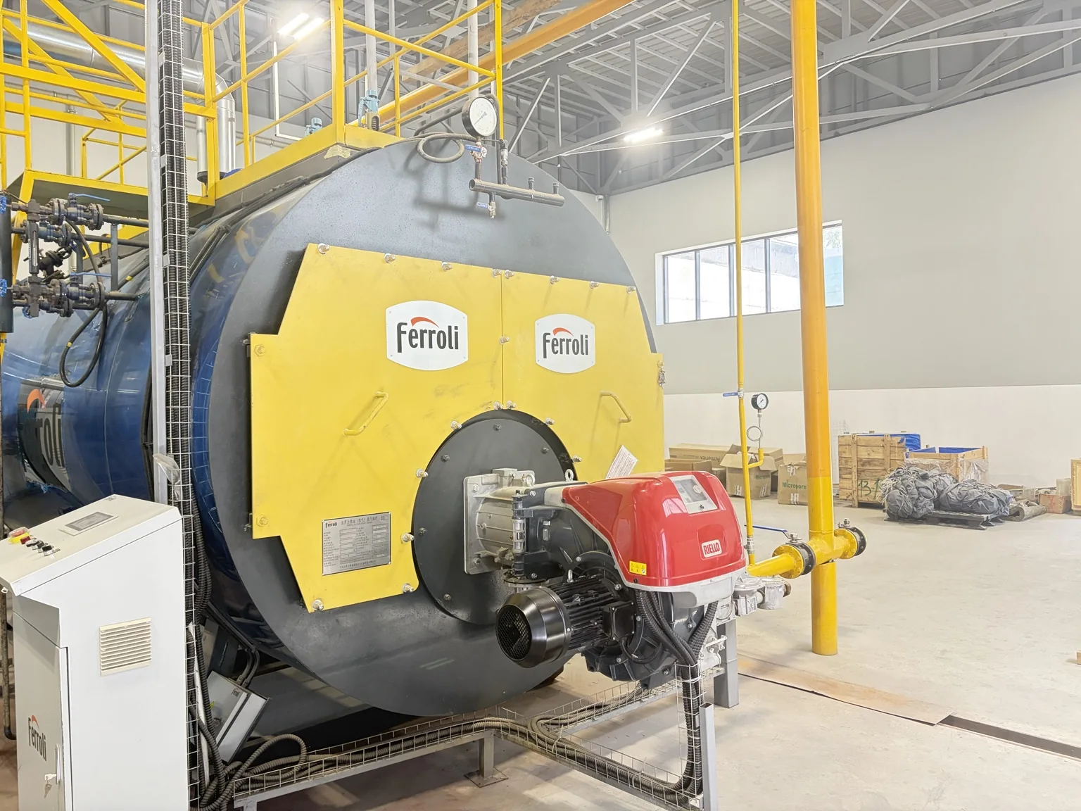 Steam boilers
